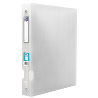 Oxford Ringbuch hawai, DIN A4, farblos-transluzent, 4-Ring