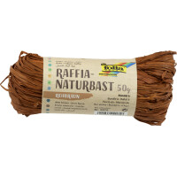 folia Raffia-Naturbast, 50 g, rehbraun