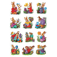 HERMA Oster-Sticker CLASSIC "Eierset bunt"