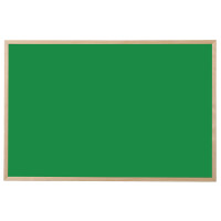 Bi-Office Kreidetafel, Naturholz, schwarz, 800 x 600 mm