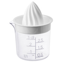GastroMax Zitruspresse, transparent weiß