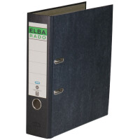 ELBA Ordner rado Wolkenmarmor, Rückenbreite: 80 mm, blau