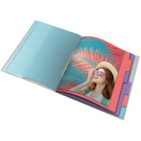 Esselte Ordnungsmappe ColourBreeze, A4, PP, 6 Fächer