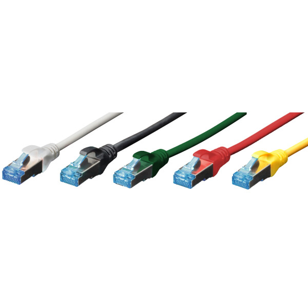 DIGITUS Patchkabel Premium, Kat. 5e, SF UTP, 5,0 m, grau