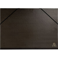 EXACOMPTA Zeichnungsmappe, 260 x 330 mm, Karton, schwarz