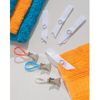 KLEIBER Nähfrei-Aufhänger, Polyester, weiß