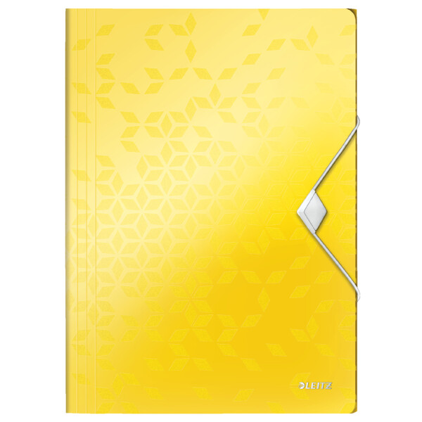 LEITZ Eckspannermappe WOW, DIN A4, PP, violett