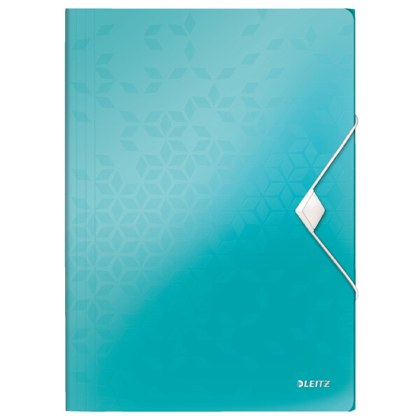 LEITZ Eckspannermappe WOW, DIN A4, PP, violett