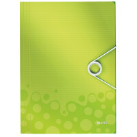 LEITZ Eckspannermappe WOW, DIN A4, PP, violett