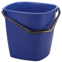 DURABLE Putzeimer BUCKET, 14 Liter, rechteckig, rot