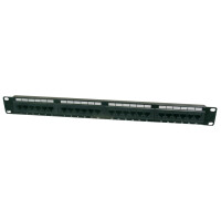 DIGITUS 19" Patch Panel Kat.5e, Klasse D, 24 x RJ45,...