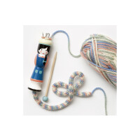 folia Strickliesel, inkl. Wolle und Sticknadel