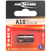 ANSMANN Alkaline Batterie A10, 9 Volt, 1er Blister