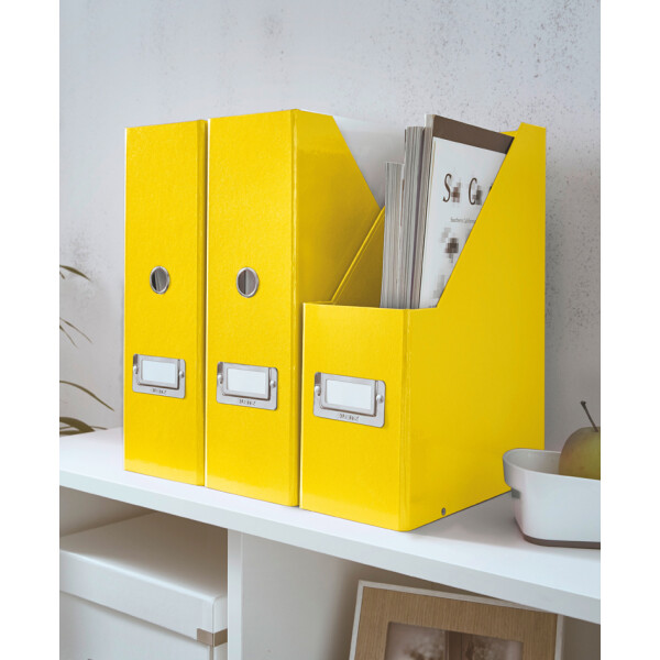 LEITZ Stehsammler Click & Store WOW, A4, Hartpappe, violett