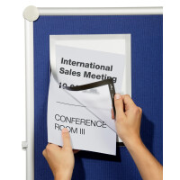 DURABLE Klettrahmen DURAFRAME GRIP, DIN A4, silber