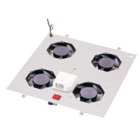 DIGITUS Dachlüftereinheit, 4 Lüftern, schwarz...