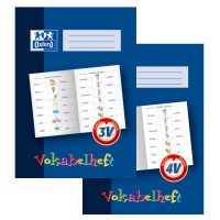 Oxford Vokabelheft, Lineatur: 4V, DIN A4, 16 Blatt