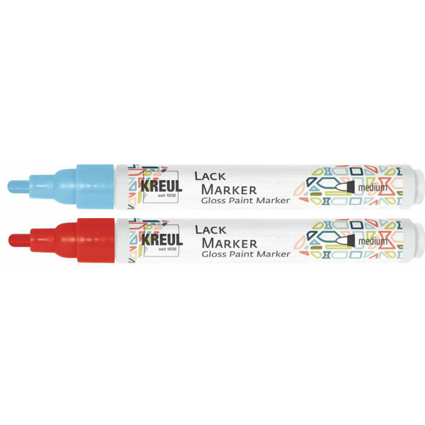 KREUL Lackmarker "Gloss Paint Marker", medium, blau