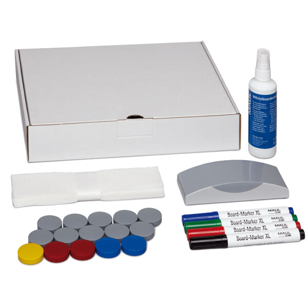 MAUL Weißwandtafel Zubehör-Set, Karton, klein