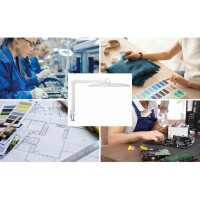 MAUL LED-Arbeitsplatzleuchte MAULexplore, dimmbar,...