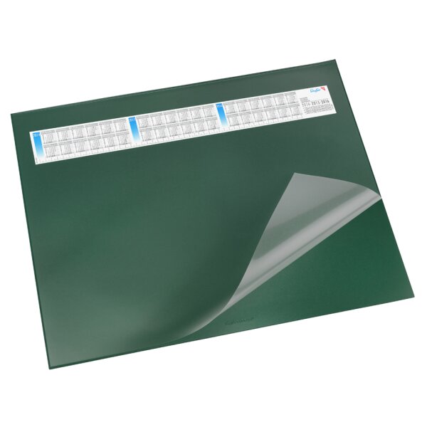 L&auml;ufer Schreibunterlage DURELLA DS, 520 x 650 mm, gr&uuml;n