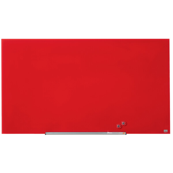 nobo Glas-Magnettafel Impression Pro Widescreen, 31", weiß