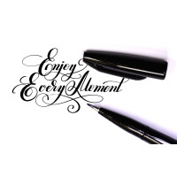 PentelArts Faserschreiber Brush Sign Pen, 4er Etui, Colour