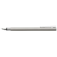 FABER-CASTELL Füllhalter NEO Slim Edelstahl, matt, EF