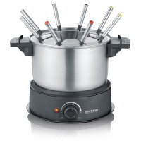 SEVERIN Fondue FO 2470, Edelstahl schwarz