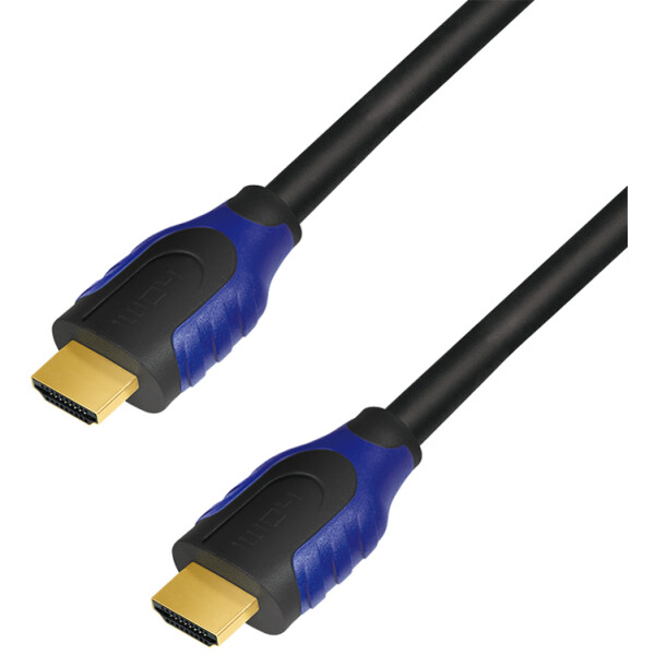 LogiLink HDMI Kabel High Speed, HDMI Stecker - Stecker, 1 m