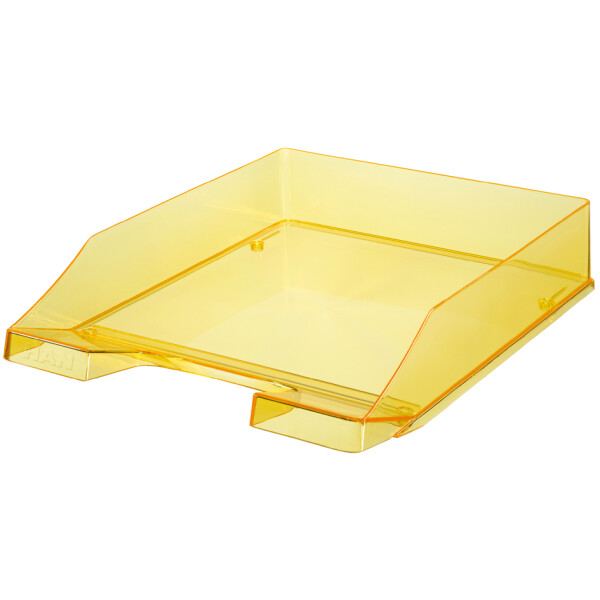HAN Briefablage KLASSIK TRANSPARENT, DIN A4, orange-