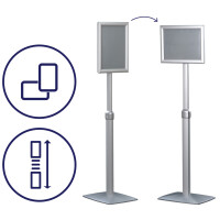 FRANKEN Infoständer "Universal", DIN A4,...