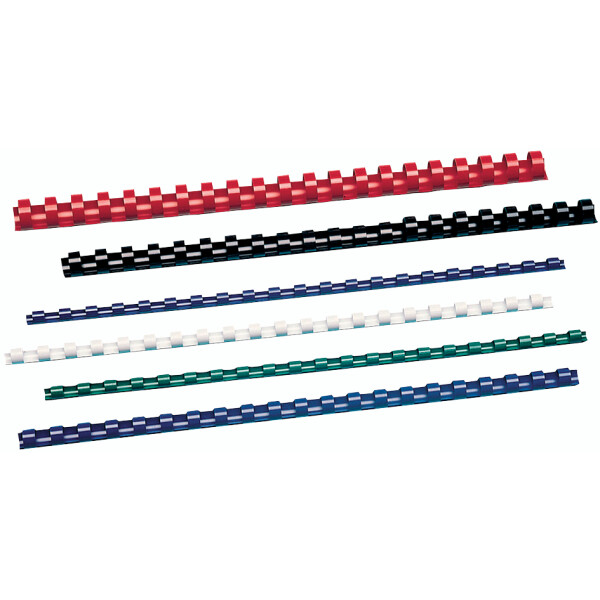 GBC Plastikbinderücken CombBind, DIN A4, 51 mm, weiß