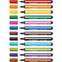 STABILO Fasermaler Trio Scribbi, rosa