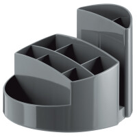 HAN Multiköcher RONDO, 9 Fächer, glasklar-transparent