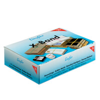 Läufer X-Band im Karton - 500 g, 100 x 11 mm, bunt sortiert