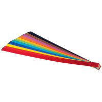 folia Flechtstreifen (B)20 x (L)500 mm, farbig sortiert