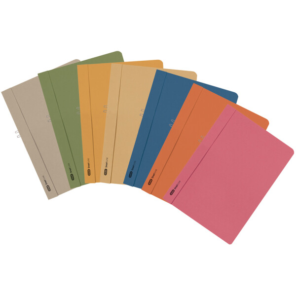 ELBA Klemmhandmappe, DIN A4, ohne Vorderdeckel, rot