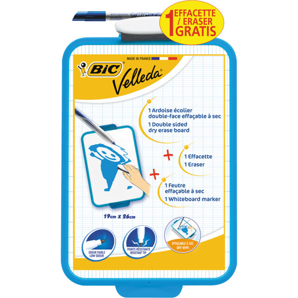 BIC Weißwandtafel Velleda, Maße: (B)190 x (H)260 mm