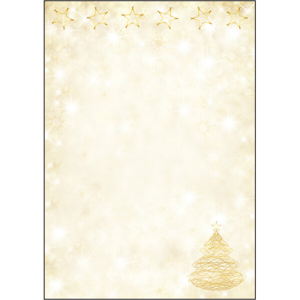 sigel Weihnachts-Motiv-Papier "Christmas Silence", A4