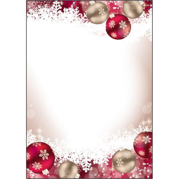 sigel Weihnachts-Motiv-Papier "Christmas Silence", A4