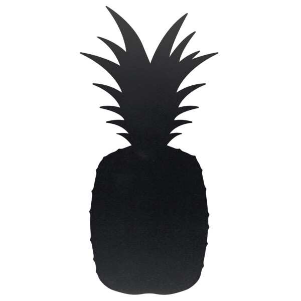 Securit Kreidetafel SILHOUETTE "PINEAPPLE", schwarz