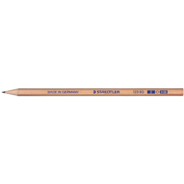 STAEDTLER Bleistift Natur, sechseckig, Härtegrad: HB