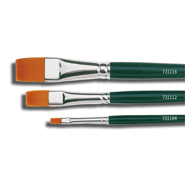 KREUL Haarpinsel Hobby Line BASIC, Nylon, flach, Gr. 10
