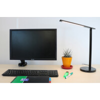 UNiLUX LED-Tischleuchte DIVA, dimmbar, schwarz