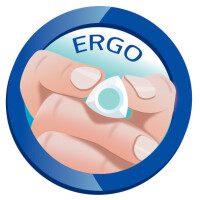 Maped Radierstift Gom-Pen, weiß blau