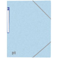 Oxford Eckspannermappe Top File+, DIN A4, hellblau