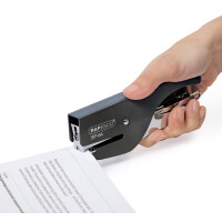 RAPESCO Heftzange SP-64 (6 4 & 21 4 mm), chrom schwarz