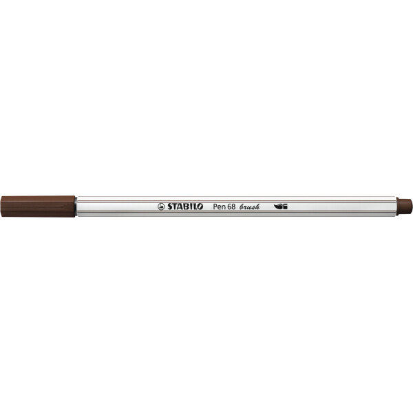 STABILO Pinselstift Pen 68 brush, dunkelrot