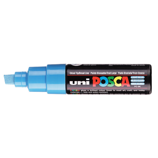 POSCA Pigmentmarker PC-8K, blau metallic